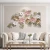 Import new coming pink wall flower wall art decor metal wall art supplier from China