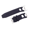 New design double color rubber silicone watch band waterproof watch strap 20/22/24/26/28 accessory