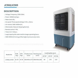 New Design Indoor Air-conditioner Home Appliance Air Cooler