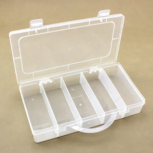 New Design Multipurpose PP Plastic Storage Box with Lid Transparent Household Toy Storage