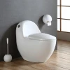New Design toilet with step sanitary ware the top 10 brands party with side button