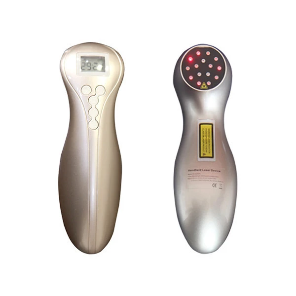 New designed Handheld medical pain relief laser and red light low level laser healthcare therapy device