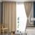 Import New Designs 100% Polyester  Living Room Blackout Curtains 100% Blackout Living Room Gray Window Curtains from China