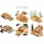 Import New Eco-friendly Products 13.6 Inches Meat Platter Wooden Serving Bamboo Cheese Board with Knife Set from China