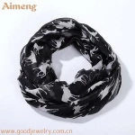 New fashion lady scarf  beach shawl scarf elk animal silk printed scarf