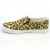 Import New fashion leopard print height increasing shoes women no lace casual canvas loafer shoes from China