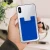 Import New Fashion Wholesale Reusable Silicone Smart Phone Card Wallet Mobile Phone Pouch with 3M Sticker from China