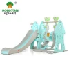 New Forest Theme Indoor Plastic Slide and Swing for Children