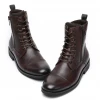New Latest Design Fashion Genuine Leather men boot shoe Combat Boot