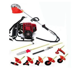 New Model GX35 Back pack Multi brush cutter ,pole chain saw,pole hedge trimmer 10 in 1