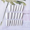 New Package Artificial Fingernails White Color Stiletto Nail Tips