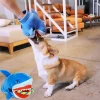 New Pet Products Interactive Tug Shark Lion Plush Dog Toys