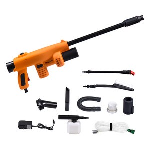 New Product 5in1 DIY Portable 12v Car Wash Machine Electric12 v Power High Pressure Car Washer