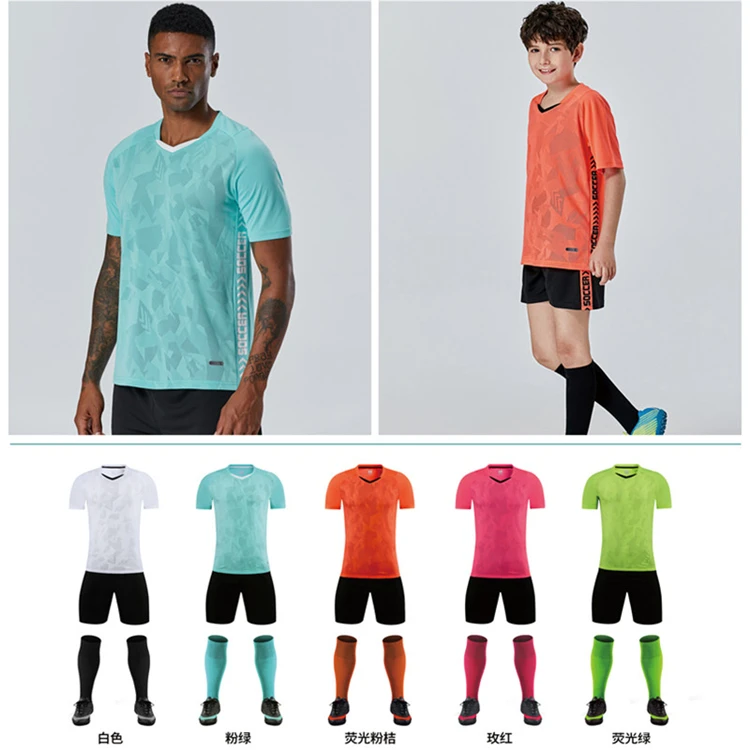 New products  Club Cloth retro  Football t shirt Jerseys Custom Soccer Jerseys set uniforms Team Training Sports Wear
