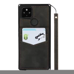New PU Leather Wallet Case for Google Pixel 4A 5G 5 Skin Touch Feeling Button Flip Card Slot Holder Shell Cover