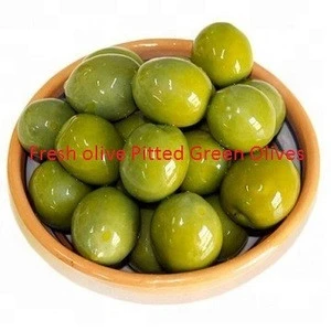 New Season High Quality Green olive,Fresh olive Pitted Green Olives