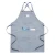 Import New style waist barber kitchen aprons printed cotton apron manufacturers from China