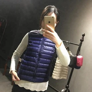 New Stylish 2018 Goose Down For Sale Women Down Vests