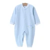 Newborn 0-18 months jumpsuit long sleeves four seasons 100% cotton knitted boys and girls baby romper