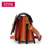 newest custom OEM  designer pu leather women crossbody sling bag for ladies