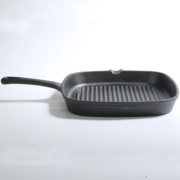 Newly designed household appliances Cast iron steak frying pan