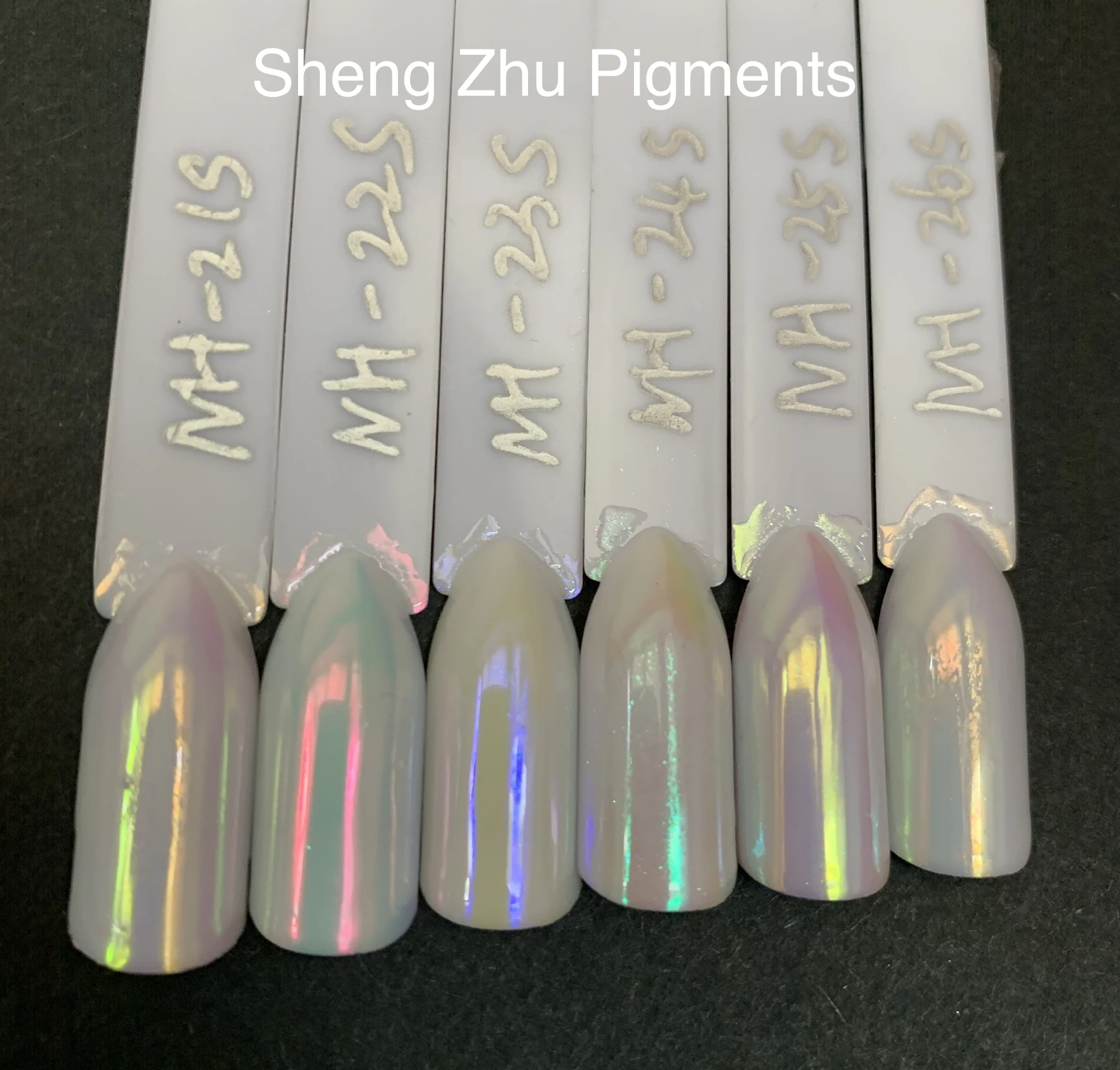 NH series chrome mirror aurora mermaid pigment powder