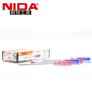 Nida magnetic screwdriver hard-handle phillips slotted CRV precision professional screw driver tool screw driver