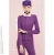 Import Noble purple women airlines singapore stewardess uniform from China