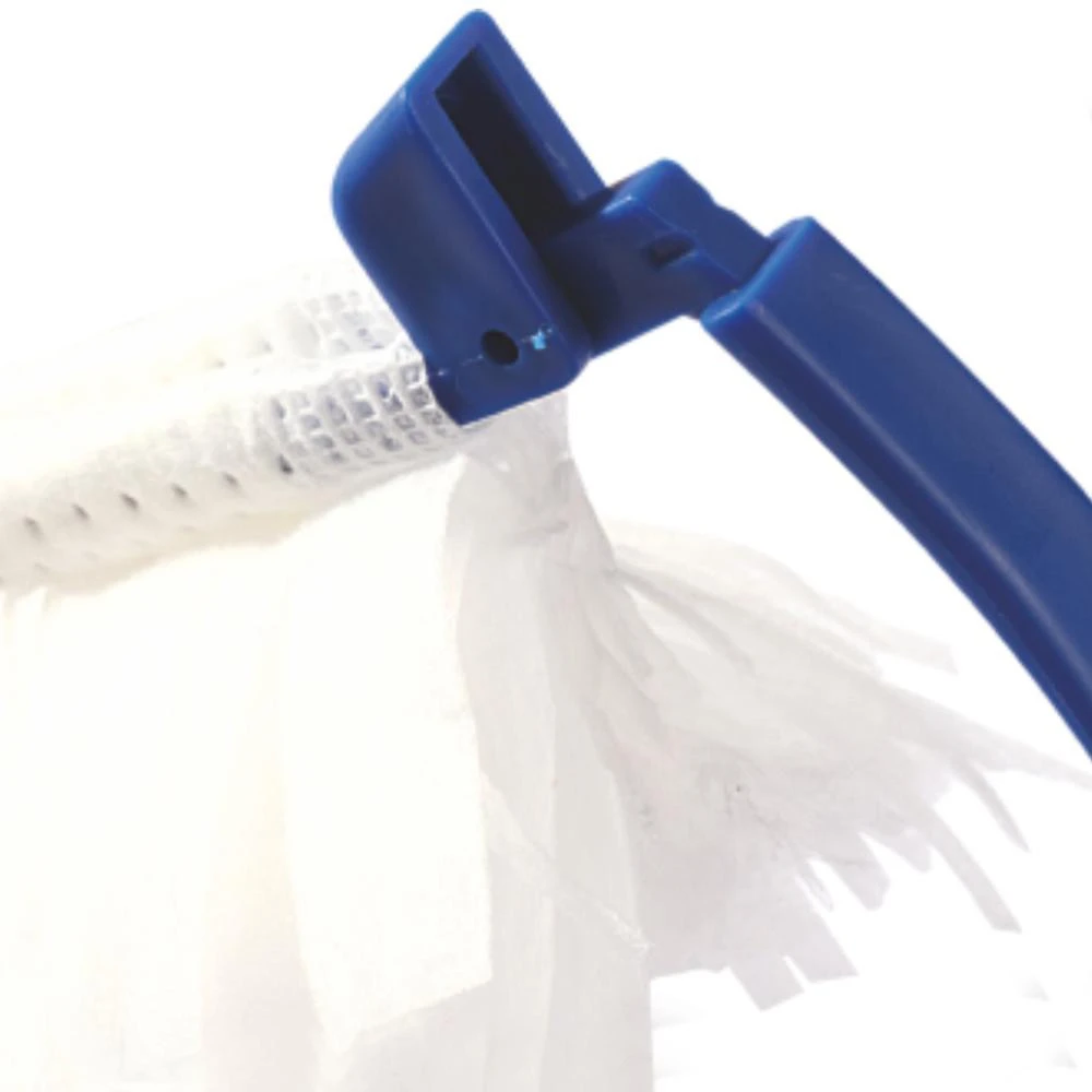 Non-woven Static duster with foldable plastic handle