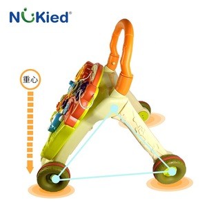 Nukied kids musical walker early learning baby walker for baby