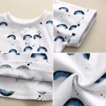 O-neck Summer Baby Clothes Boy Tank Tops Short Sleeve T-Shirts Toddlers Cotton Baby Toddler Boys Shirts