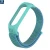 ODM holdmi 4311 series Chrysanthemum Blue color smart watch band nylon silicone case for mi band 4 and 3