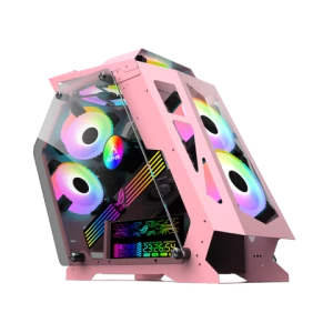 oem big led rgb fan pc computer case