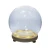 Import OEM Factory Directly Produce All Sizes of Round Glass Dome with Base With Wooden Base from China
