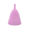 OEM100%Soft Medical  Silicone Menstrual Cups with Reusable Lady Menstruation Cups