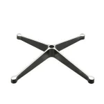 Office Metal Steel Plates Wheel chair leg Aluminum Cast Accessories Stainless Swivel Plate Chair Base