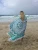 Import Ombre Mandala Round Beach Blanket Beach Hippie Bohemian Picnic Towel Yoga Mat Boho Mandala Beach Roundie Tapestry from India
