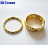 One-step Shopping Metal Brass O-Ring Wire Buckles Hardwares for Garment Accessories