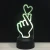Import Order Directly 7 Light Colors Touch Switch Style 3D Creative Lights Acrylic LED Illusion Night Lamp from China