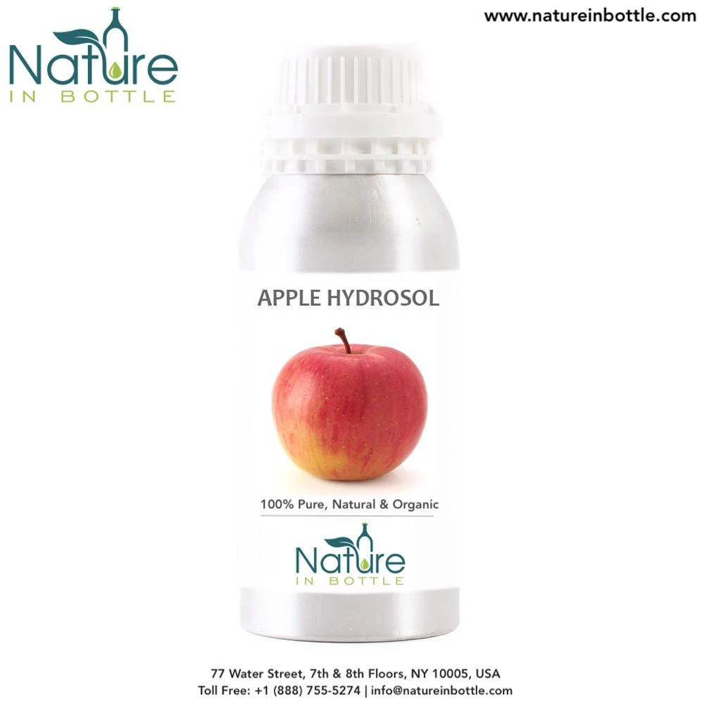 Organic Apple Hydrosol | Apple Fruit Water - 100% Pure and Natural at bulk wholesale prices