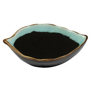 Organic black color bio fulvic acid fertilizer additives powder 95%powder fulvic acid from plant source