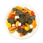 Organic Yellow Roselle Hawthorn Winter Melon Kiwi Papaya Hami Melon Pineapple Blended Freeze  Frozen Dried Fruit Tea Wholesale