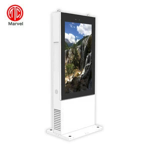 Outdoor Advertising Lcd Display station with car charging function