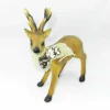 Outdoor And Indoor Polyresin Sculpture Sitting Animal Decoration Deer Stand Statue Resin Animal Statue