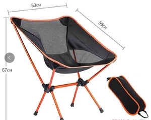 Outdoor Chair folding portable camping fishing beach chair with easy carrying light weight fortabke chair