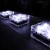 Import Outdoor Decoration Waterproof Led Crystal Glass Light Garden Pathway Buried Lamp Solar Ground Ice Brick Lights from China