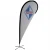 Import Outdoor Flying Flag High Curve Bow flag Teardrop Flags Banners from China