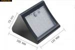 Outdoor Garden Light Solar Led Deck Lights Path Stairs Step Fence Lamps Waterproof Wall Lamp Landscape Lights