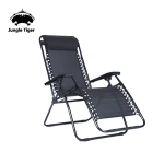 Outdoor leisure folding deck backrest aluminium beach chair/chaise lounge