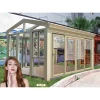 Outdoor Modern Design Sunroom Garden Glass Sun House Wholesale